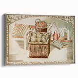 Modern Wall Art – Abstract Orchard and Garden Scene by Paul Nash