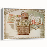 Modern Wall Art – Abstract Orchard and Garden Scene by Paul Nash