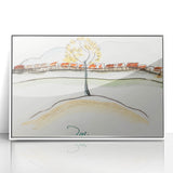 Modern Wall Art – Arthur Dove’s Fall Brook Railroad Landscape