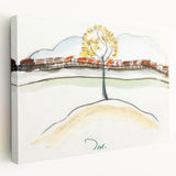 Modern Wall Art – Arthur Dove’s Fall Brook Railroad Landscape