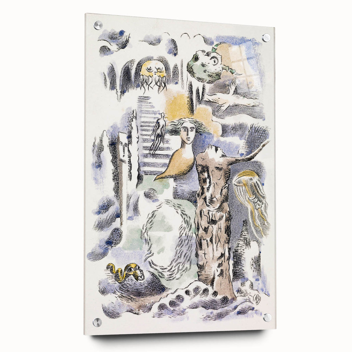 Modern Wall Art – Paul Nash’s "Design for Urne Buriall"