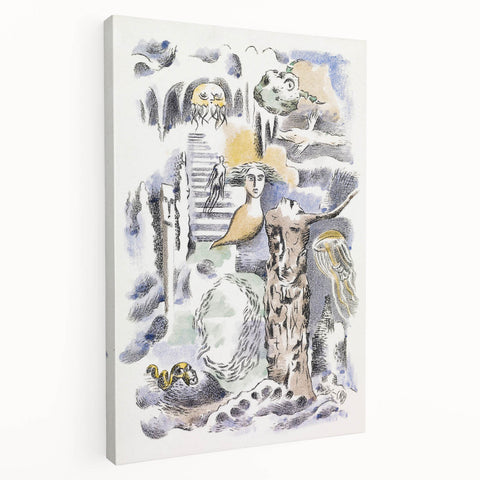 Modern Wall Art – Paul Nash’s "Design for Urne Buriall"