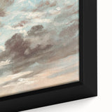 Romanticism Art - Stormy Sunset Cloud Study by John Constable