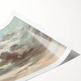 Romanticism Art - Stormy Sunset Cloud Study by John Constable