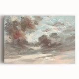 Romanticism Art - Stormy Sunset Cloud Study by John Constable