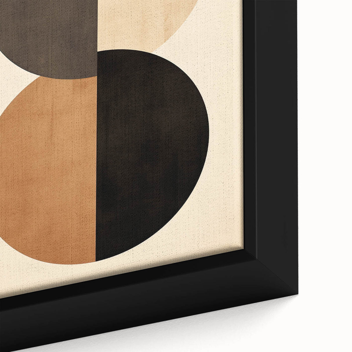 Contemporary Dining Art Pieces - Minimalist Geometric Circles