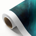 Colorful Abstract Wall Art – Coastal Drift in Turquoise & Sand
