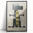 Playful Crocodile – Boys Room Wall Art