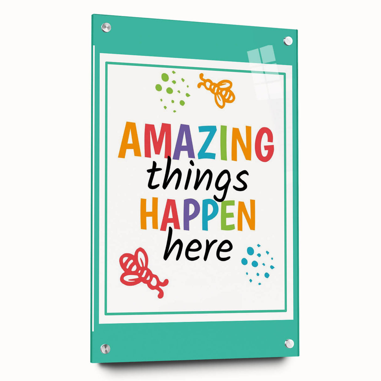 Kids Educational Wall Art - Inspirational Learning Quote Print
