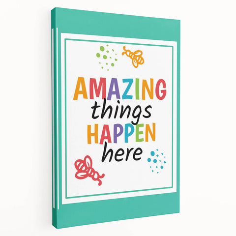 Kids Educational Wall Art - Inspirational Learning Quote Print