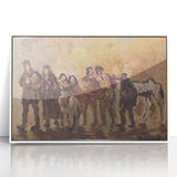 Modern Wall Art – Cyprián Majerník’s Exiles Painting