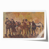 Modern Wall Art – Cyprián Majerník’s Exiles Painting