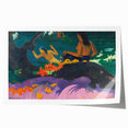 Modern Wall Art – Exotic Seaside Scene in Bold Contemporary Colors