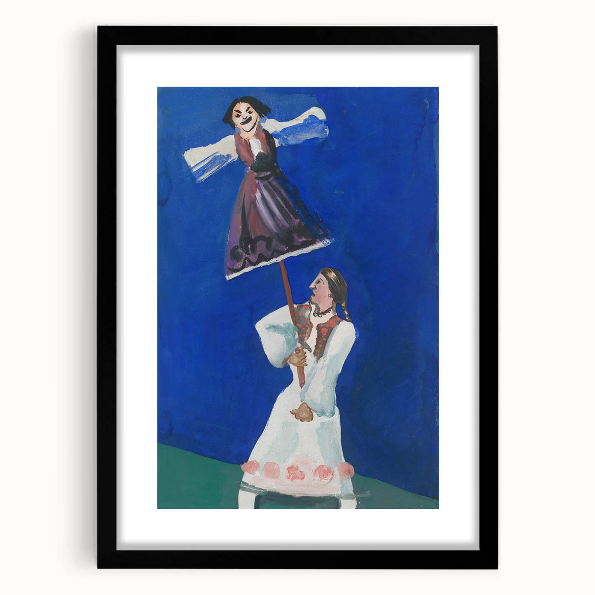 Modern Wall Art – Cyprián Majerník’s "Morena" in Vibrant Colors