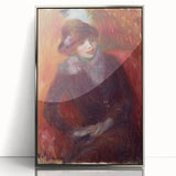 Modern Wall Art – William Glackens’ "Seated Woman with Fur Neckpiece"
