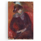 Modern Wall Art – William Glackens’ "Seated Woman with Fur Neckpiece"