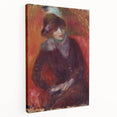 Modern Wall Art – William Glackens’ "Seated Woman with Fur Neckpiece"