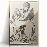 Modern Wall Art – Édouard Manet’s "A Boy Holding His Dog"