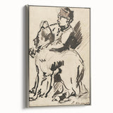 Modern Wall Art – Édouard Manet’s "A Boy Holding His Dog"