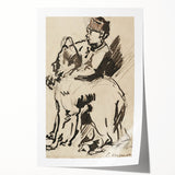 Modern Wall Art – Édouard Manet’s "A Boy Holding His Dog"