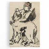 Modern Wall Art – Édouard Manet’s "A Boy Holding His Dog"