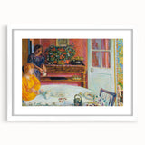 Modern Wall Art - Abstract Dining Room Scene by Pierre Bonnard