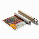 Modern Wall Art - Abstract Dining Room Scene by Pierre Bonnard