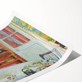 Modern Wall Art - Abstract Dining Room Scene by Pierre Bonnard