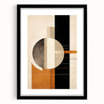 Modern Dining Room Wall Art – Abstract Geometric Canvas Print