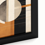 Modern Dining Room Wall Art – Abstract Geometric Canvas Print