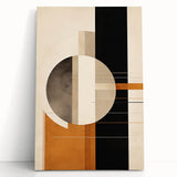 Modern Dining Room Wall Art – Abstract Geometric Canvas Print