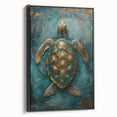 Framed abstract figurative wall art displayed from the side, showcasing bold black tones and textured canvas, perfect for modern home decor.