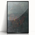 Head of a Man in a Hat - Dark Expressionist Wall Art