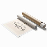 Extra large rolled print of floral art in soft pastel colors, ideal for classy bathroom or large living room wall art.