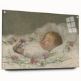László Mednyánszky's Dead Nephew's Head - Somber Realist Art Print