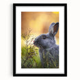 Extra large, textured abstract art print featuring vibrant spring colors on a black framed canvas.