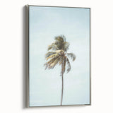 Landscape art painting featuring a vibrant summer scene on a framed canvas, ideal for living room decor.