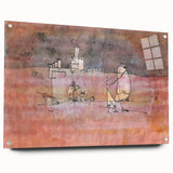 Abstract Modern Art of Arab Townscape – Modern Wall Art for Trendy Homes