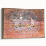Abstract Modern Art of Arab Townscape – Modern Wall Art for Trendy Homes