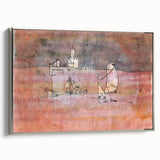 Abstract Modern Art of Arab Townscape – Modern Wall Art for Trendy Homes