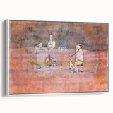 Abstract Modern Art of Arab Townscape – Modern Wall Art for Trendy Homes