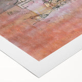 Abstract Modern Art of Arab Townscape – Modern Wall Art for Trendy Homes