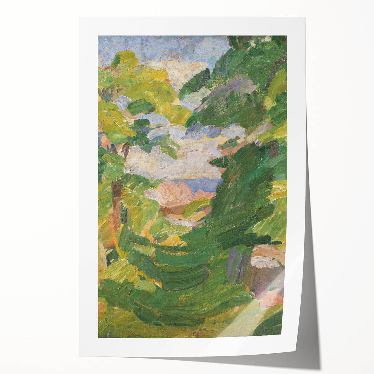 Modern Wall Art – Edvard Weie’s "Christiansø Landscape"
