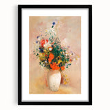Modern Wall Art – Odilon Redon’s "Vase of Flowers (Pink Background)"
