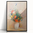 Modern Wall Art – Odilon Redon’s "Vase of Flowers (Pink Background)"