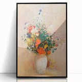 Modern Wall Art – Odilon Redon’s "Vase of Flowers (Pink Background)"