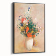 Modern Wall Art – Odilon Redon’s "Vase of Flowers (Pink Background)"