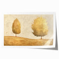 Abstract landscape wall art print showcasing vibrant colors and fluid shapes, perfect for modern home decor. Ideal for adding a pop of color to any room's aesthetic.