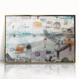Modern Wall Art – Abstract Airy Landscape with Soft Pastel Accents