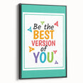 ABC Alphabet Canvas Art - Motivational Kids Wall Decor